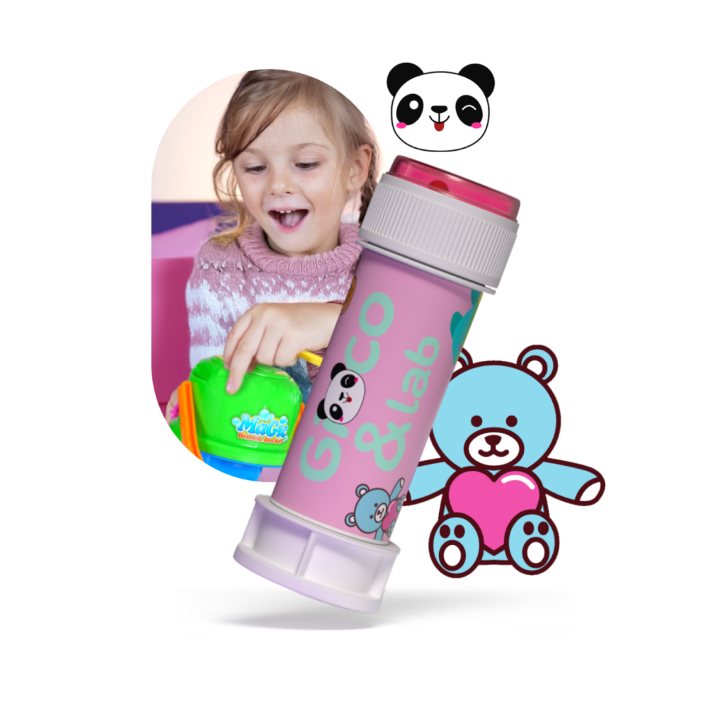 BUBBLE WORLD <br />
È IL MONDO <br />
DELLE BOLLE DI <br />
SAPONE<br />
