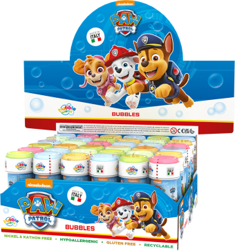 Paw Patrol - Bolle di sapone Bubble World - Confezione da 36 pz