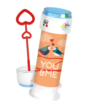 Love - Bolle di sapone personalizzate Bubble World