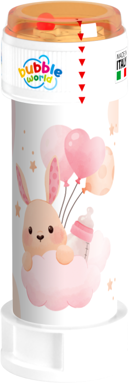 Idee originali
per un battesimo
con le bolle
