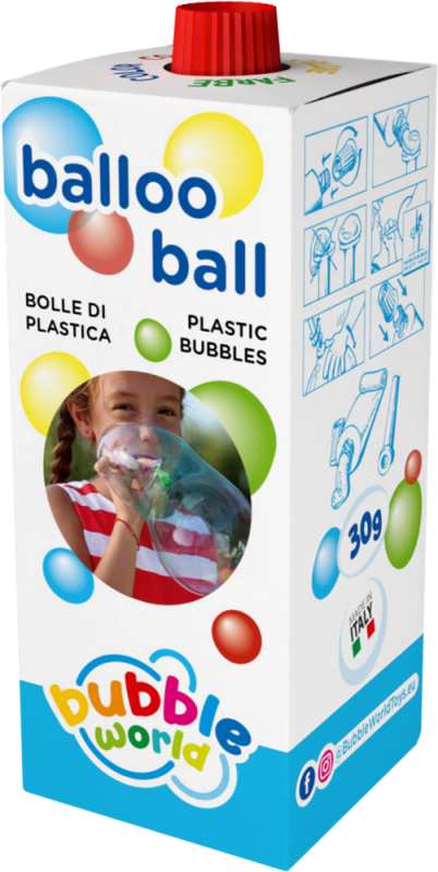 Bolle-di-plastica-Balloo-Ball-Bubble-World-rosse.png