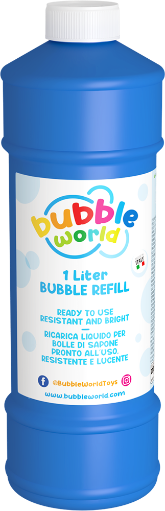 Ricarica bolle di sapone 1L Bubble World